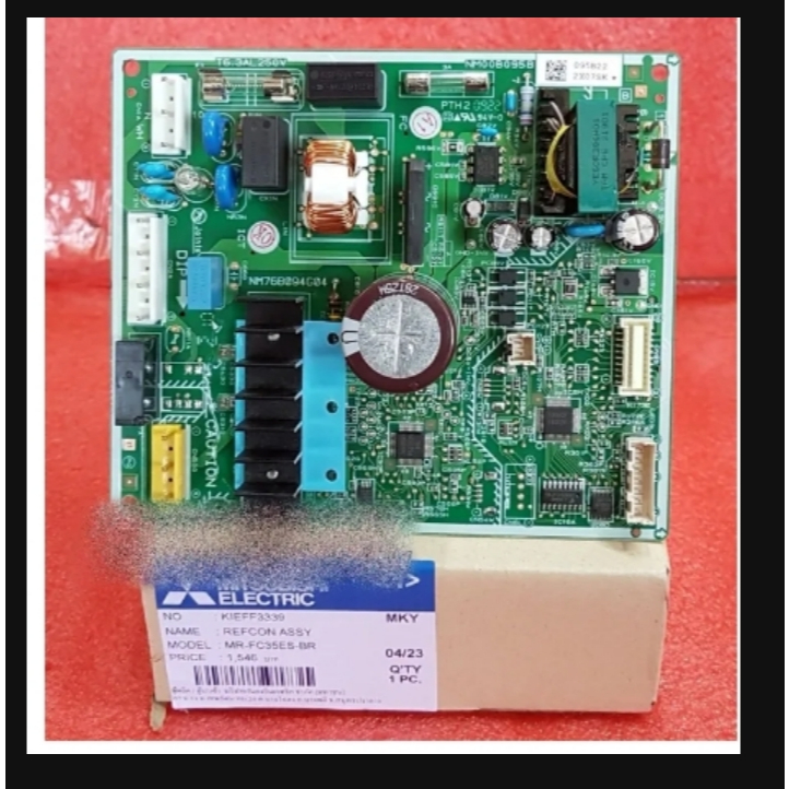 อะไหล่ของแท้/เมนบอร์ดตู้เย็นมิตซูบิชิ/KIEFF3339/MITSUBISHI (PCB ASSY)/MR-FC35ES-BR