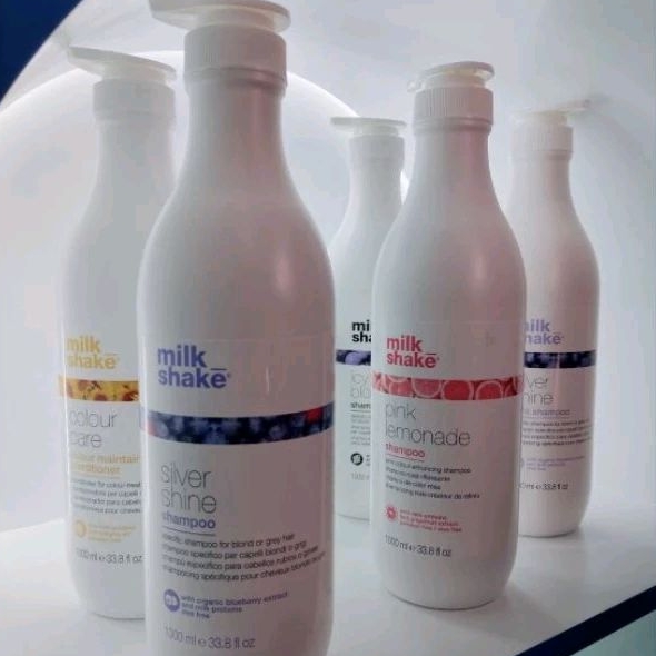 🔥ลดสูงสุด1000​ เก็บโค้ดหน้าร้านหรือทักแชท🔥🔥Milk Shake Silver​ Shine,integrity,Color care, Icy ขนาด1000ml แชมพูและครีมนวด