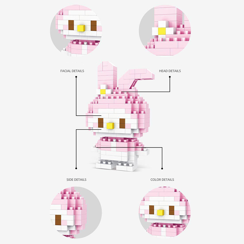 🔥จัดส่งในกรุงเทพฯ🔥 ของเล่นตัวต่อ เลโก้ รูปการ์ตูนสัตว์น่ารัก 3D（หลายสไตล์） - รูปที่ 6