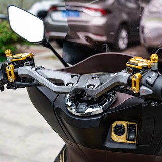 แฮนด์ อลูมิเนียม SEMSPEED ทรงT-MAX สำหรับ PCX160 / PCX150 / ADV150 / ADV160 / Xmax 2017-2024 แฮนด์แต่ง