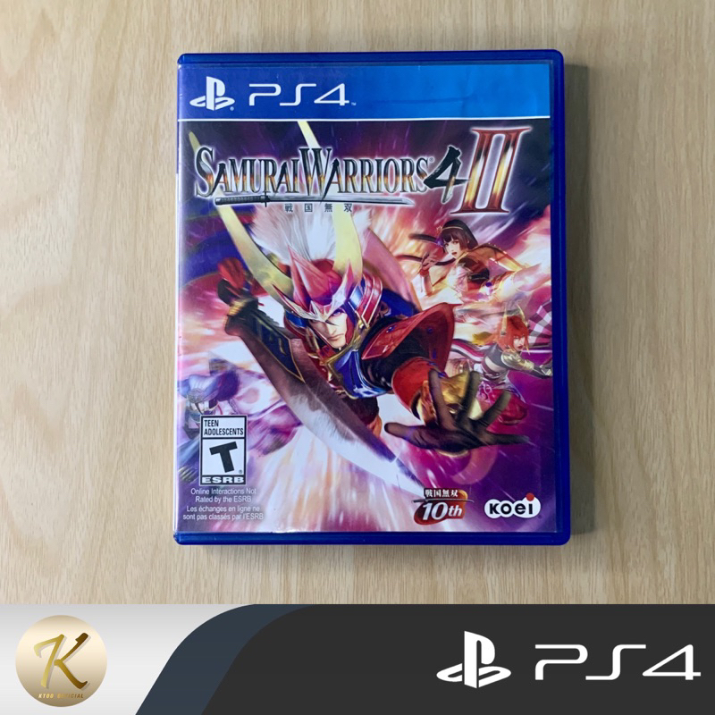 แผ่นเกมส์ PS4 : Samurai Warriors 4 📍มือ2 (รองรับภาษาอังกฤษ) สินค้าพร้อมจัดส่ง