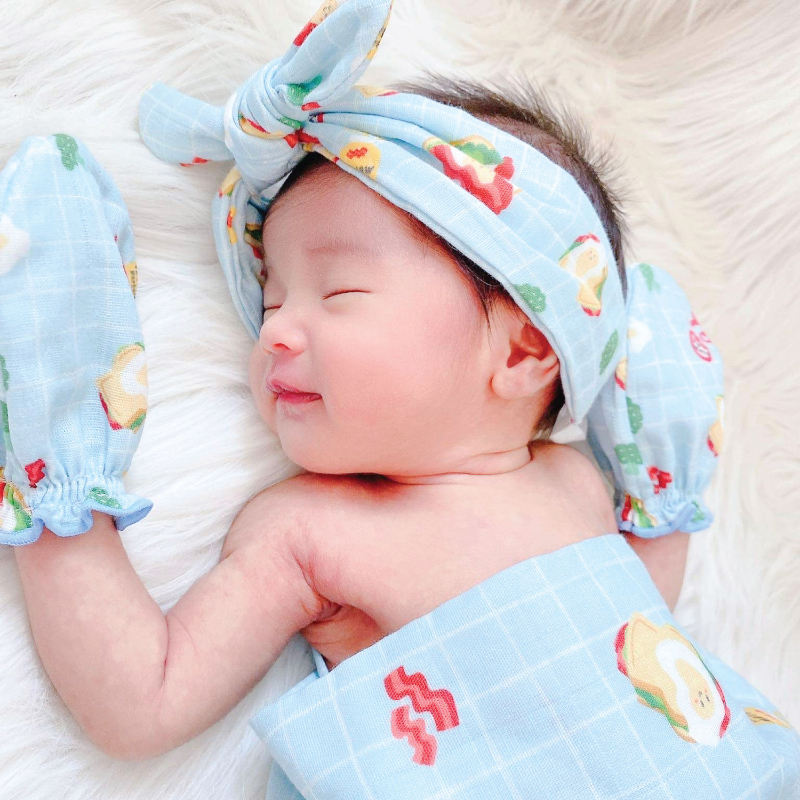Baby and Co. Rabbit collection ผ้าคาดผมรุ่นผูกปม บรรจุ 1 ชิ้น