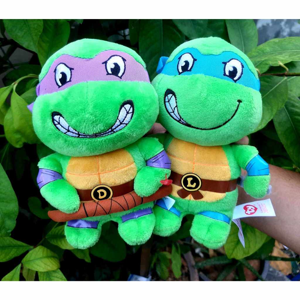 ตุ๊กตาจากเรื่อง Teenage Mutant Ninja Turtle's TY Beanie ขนาด 5-7 นิ้ว นินจาเต่า