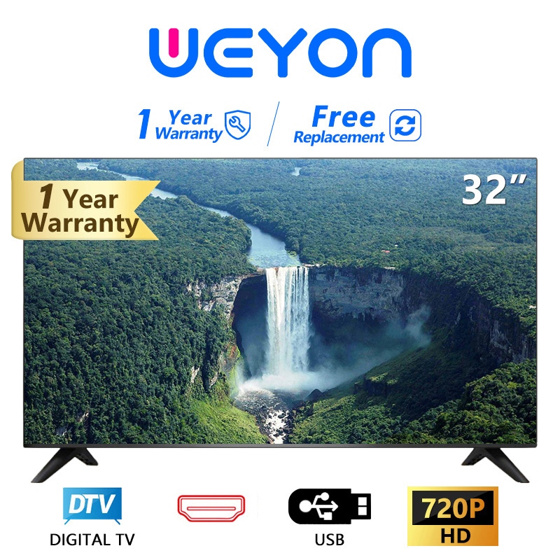 ทีวีราคาถูกๆ WEYON ทีวี 32 นิ้ว LED tv 20/21/24 นิ้ว