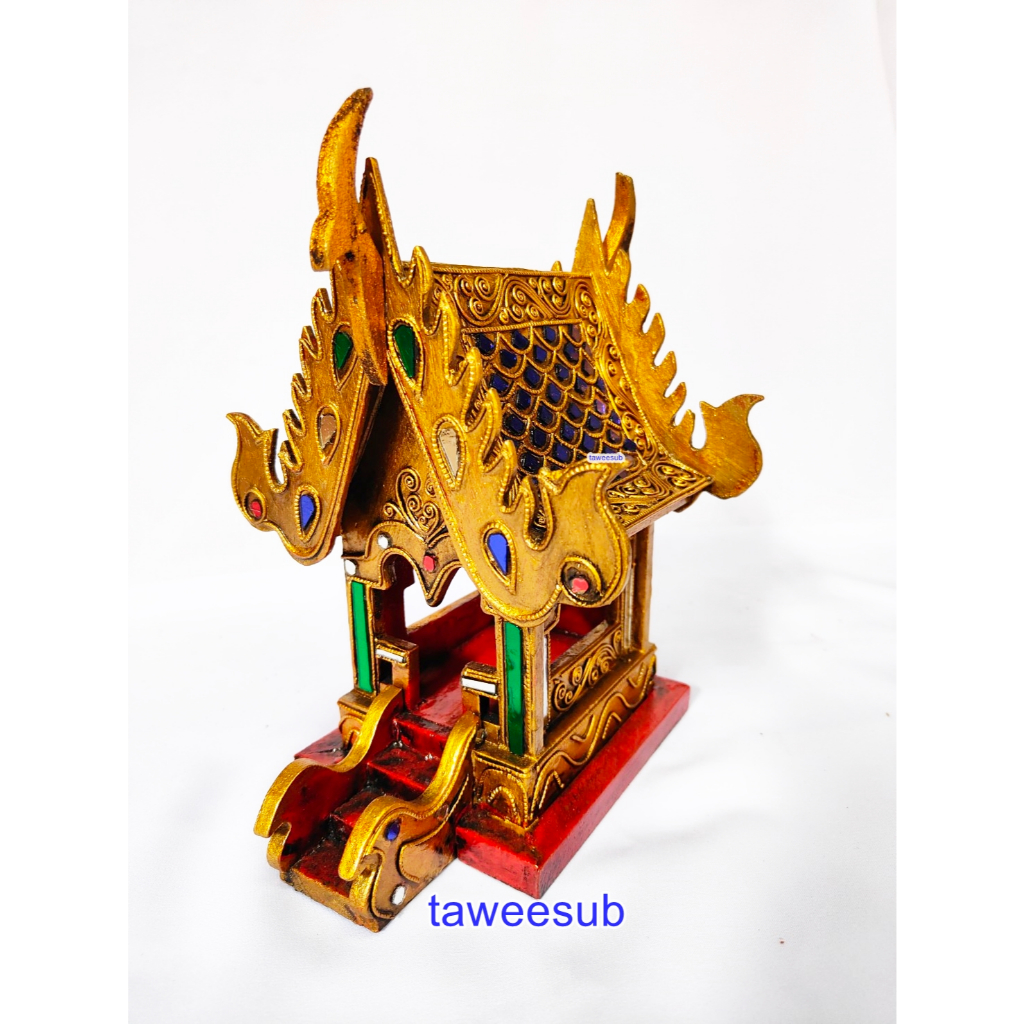 Thai style house ศาลเจ้าที่ บ้านทรงไทย บ้านเรือนไทย ศาลพระภูมิ ศาลไม้ Thai house  ส่งเร็ว ราคาประหยัด พร้อมส่ง