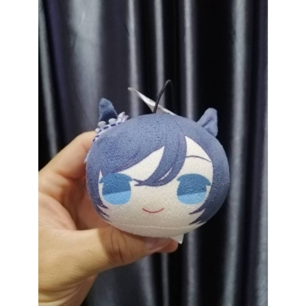 ตุ๊กตาอนิเมะ พวงกุญแจ ขนาด 3 นิ้ว ป้ายผ้า furyu  ป้ายห้อย Cygames สภาพดี