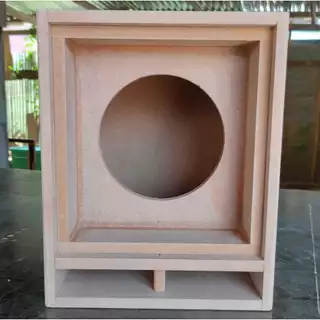 ตู้ลำโพงซับแบนพาส 6.5นิ้ว ไม้MDF 12mm. (งานดิบราคาต่อใบ) สำหรับดอกซับ6.5นิ้วแม่เหล็กชั้นเดียว