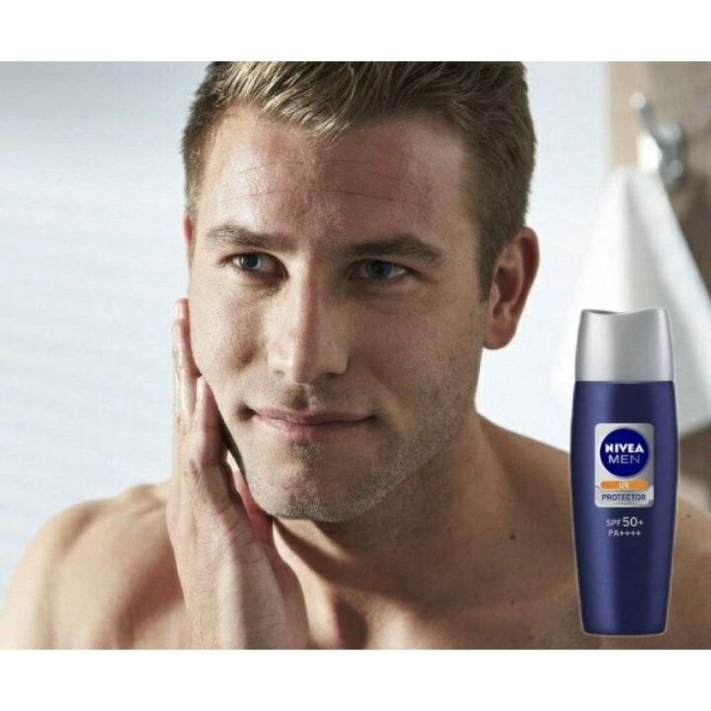นีเวีย เมน ยูวี โพรเทคเตอร์ ครีมกันแดดสำหรับผู้ชาย Nivea Men UV Protector Sunscreen for men 40 ml. #