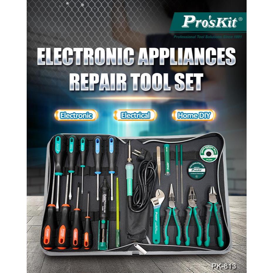 PROSKIT PK-813H ชุดกระเป๋า เครื่องมือ สามารถออกใบกำกับภาษีได้ onebanmor