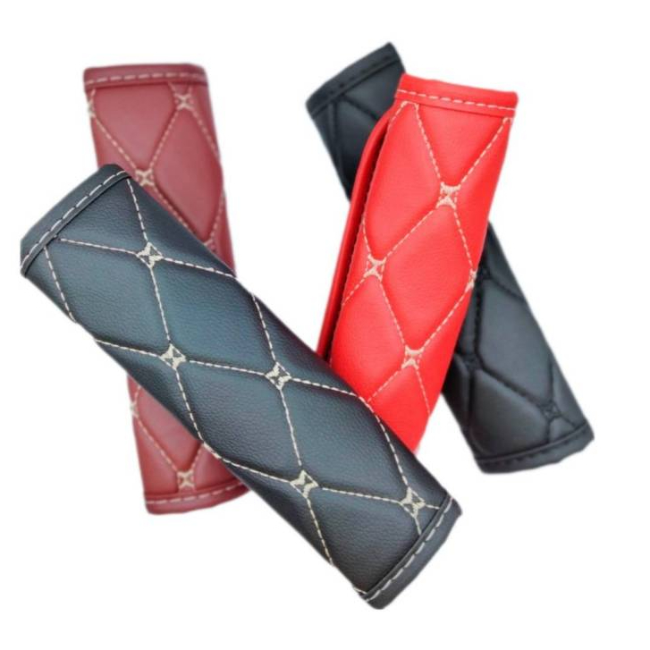 [ลูกค้าใหม่ลด 100 บาท] ที่หุ้มเบลท์ ลายวีไอพี5D เรียบหรู พรีเมี่ยม หุ้มเข็มขัดนิรภัย นวมหุ้ม ปลอกหุ้มเข็มขัดนิรภัย