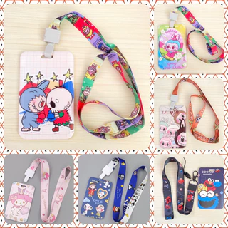 [พร้อมส่งจากไทย 🇹🇭] 🏅 สายคล้องบัตร / ที่ใส่บัตร / สายคล้องโทรศัพท์ / ป้ายห้อยคอลายการ์ตูน