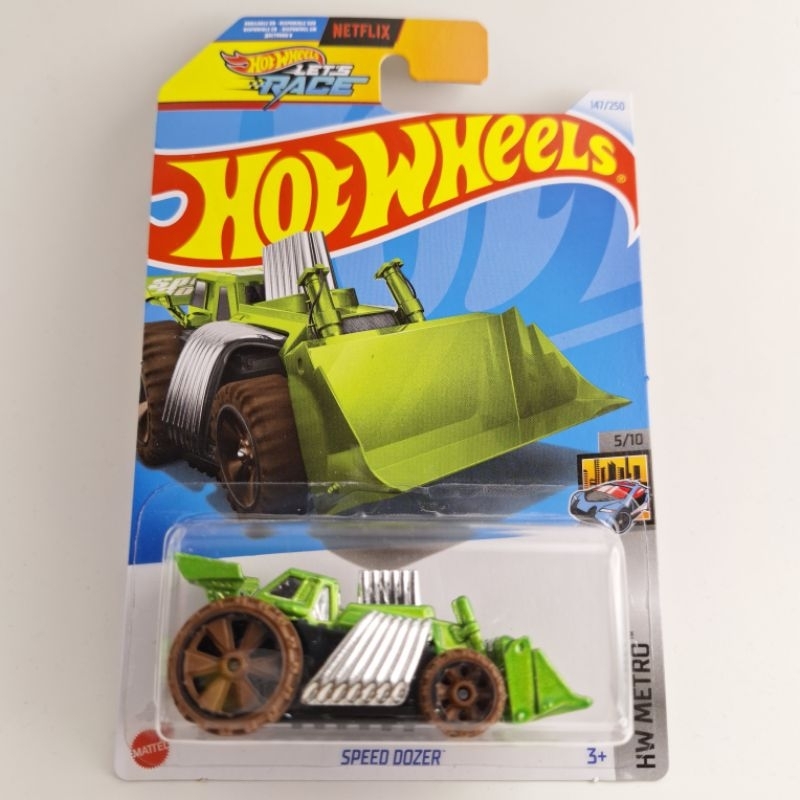 รถเหล็ก Hotwheels SPEED DOZER LET'S RACE (ib54)
