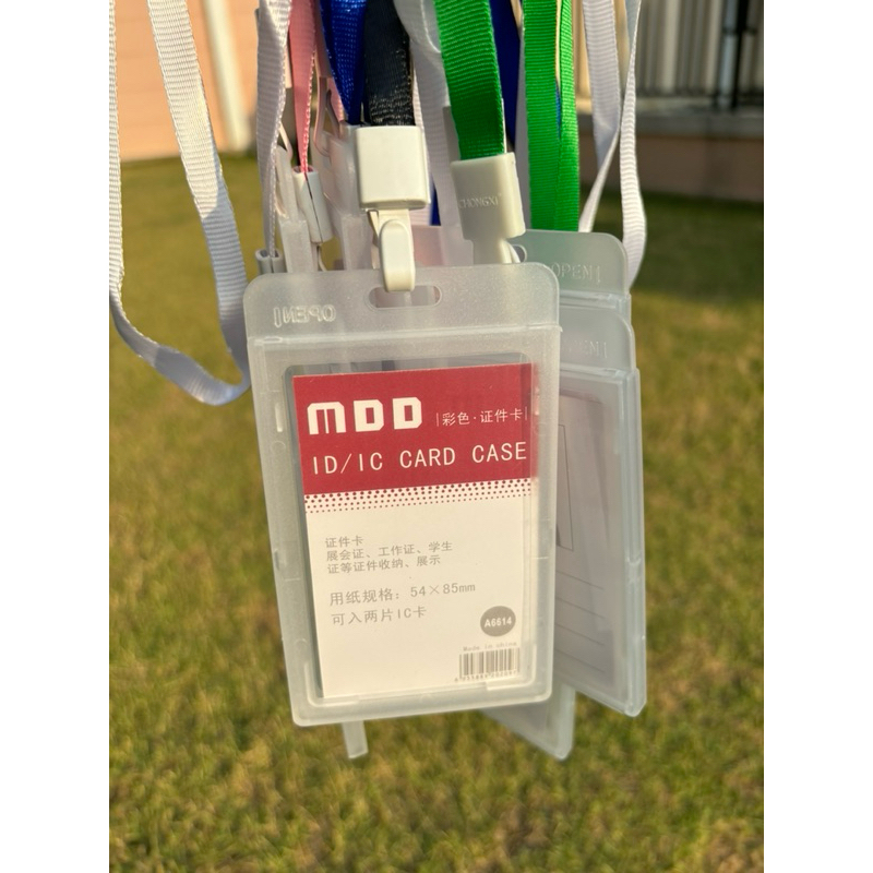 ป้ายห้อยบัตรพร้อมสายคล้องคอ พร้อมส่ง