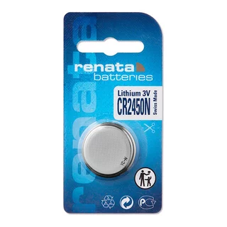 ถ่านกระดุม Renata CR2450 CR2430 แท้100% made in swiss 1 ก้อน
