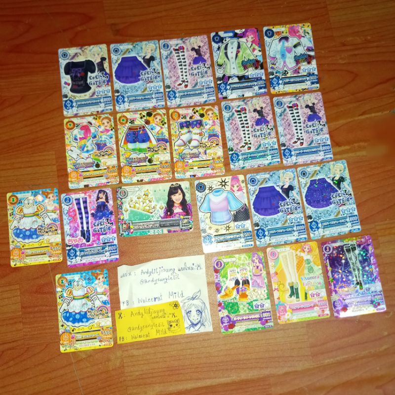 การ์ด ไอคัทสึ Aikatsu 🩷