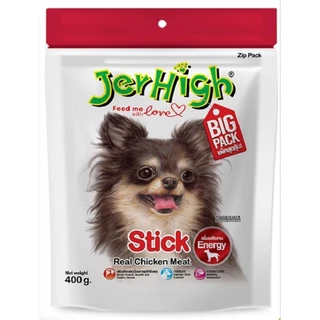 Jerhigh stick 400 g รุ่นใหม่ ขนมสุนัขเจอร์ไฮ