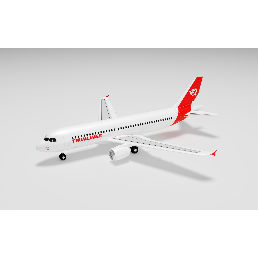 เครื่องบินเจ็ท XFly Twinliner Twin 40MM EDF Jet