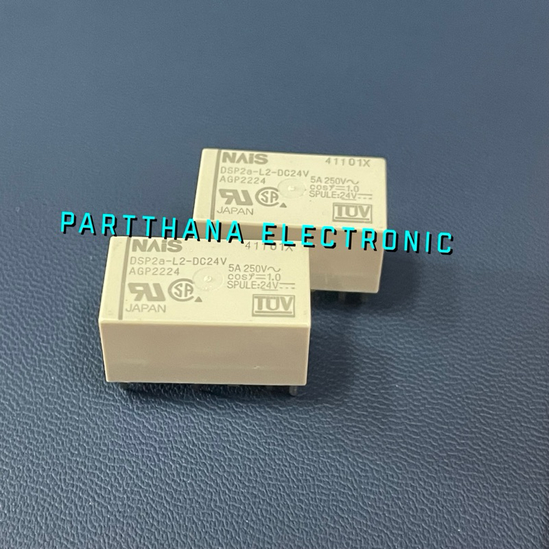DSP2a-L2-DC24V RELAY 8 ขา พร้อมส่งในไทย