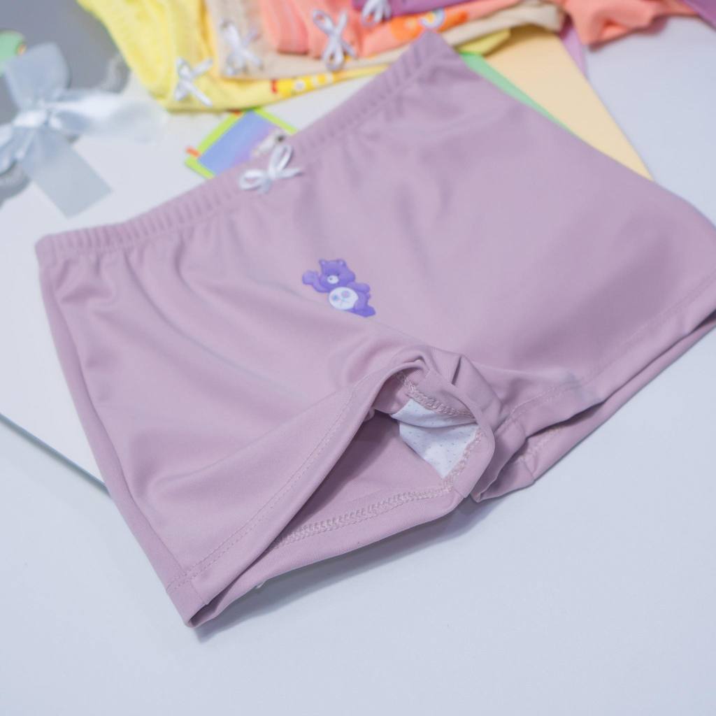 “ผลิตในประเทศไทย” กางเกงในเด็กผู้หญิง กางเกงกันโป๊  ใส่ได้ตั้งแต่อายุ 1-14 ปี ผ้านุ่ม ลายน่ารัก แพ็ค 1 ตัว