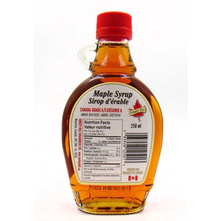 เทอคีฮิล เมเปิ้ลไซรัป ในขวดมีหูจับ 250มล - Syrup Canadian (Dark) 250ml Turkey Hill brand