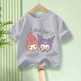 H797เสื้อยืดเด็กแขนสั่ง.ผ้านุ่นใส่สบายทั้งเด็กชายกับเด็กหญิง