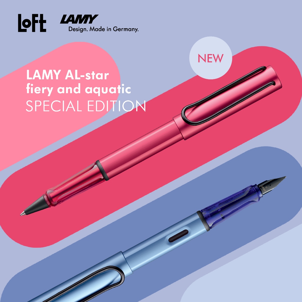 ปากกา LAMY AL-Star fiery and aquatic