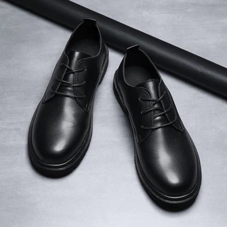 รองเท้าคัชชูหนังขัดมันชาย สีดำ Footniks พื้นเย็บส้นมีรองพื้น รุ่นสุดฮิต รุ่น 12-0001 / 12-0002