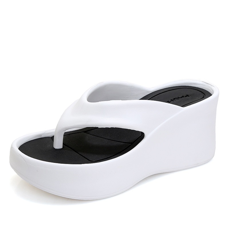 จัดส่งที่รวดเร็ว รองเท้าแตะ FitFlop พื้นหนา แบบนิ่ม ป้องกันการลื่น แฟชั่นฤดูร้อน สําหรับผู้หญิง #8033