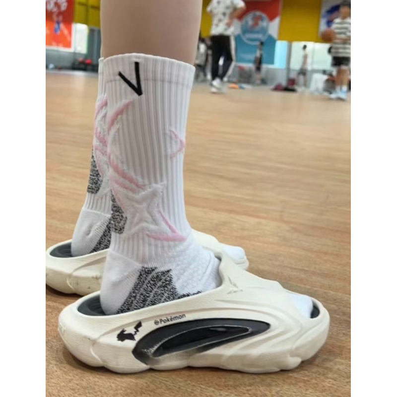 [veidoorn]รุ่นpro ดาว✨ เนื้อผ้าแน่น กันลื่น ถุงเท้าข้อสั้น ถุงเท้าออกกำลังกาย - รูปที่ 2