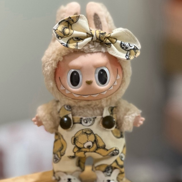 ชุดตุ๊กตาแฮนเมด : ชุด Teddy bear พร้อมโบว์ 🐻