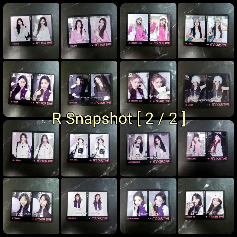 การ์ด R Snapshot ver3 [2/2] Chuang Asia Mindy CSR ( chuangasia Thailand Vancard : Flaming Star Cards