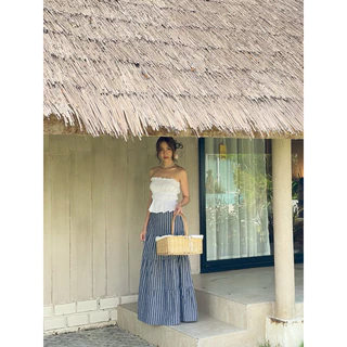 เกาะอกผ้าคอตต้อน Cindy tube top