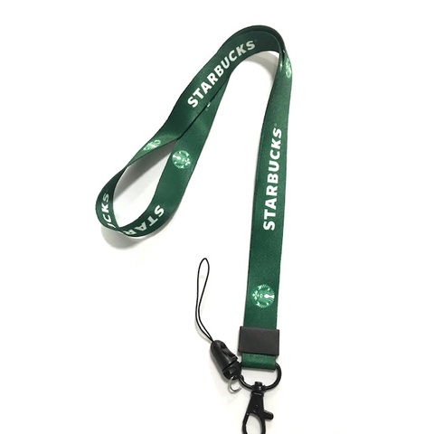 STB G สายคล้องคอ สายคล้องบัตร ห้อยโทรศัพท์ ลาย สตาบัก STB G น่ารัก มีก้ามปู มีห่วงเล็ก ถอดได้ ขนาดกว