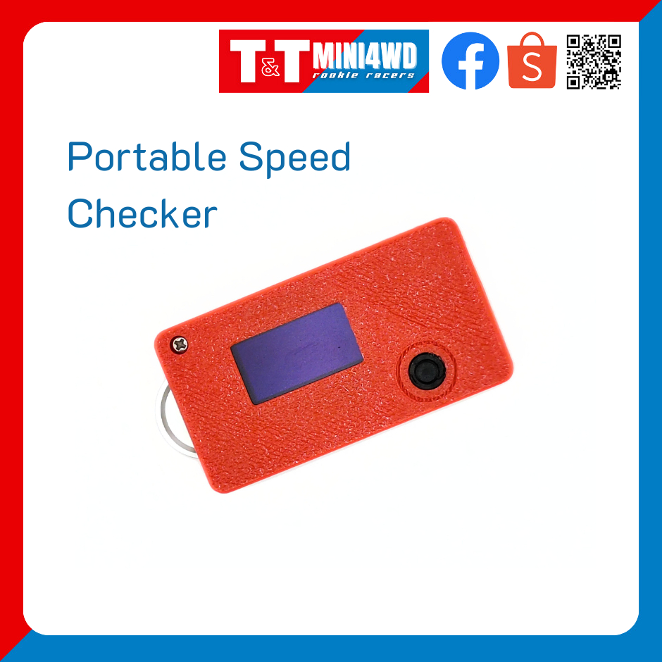 MINI4WD Portable speed checker