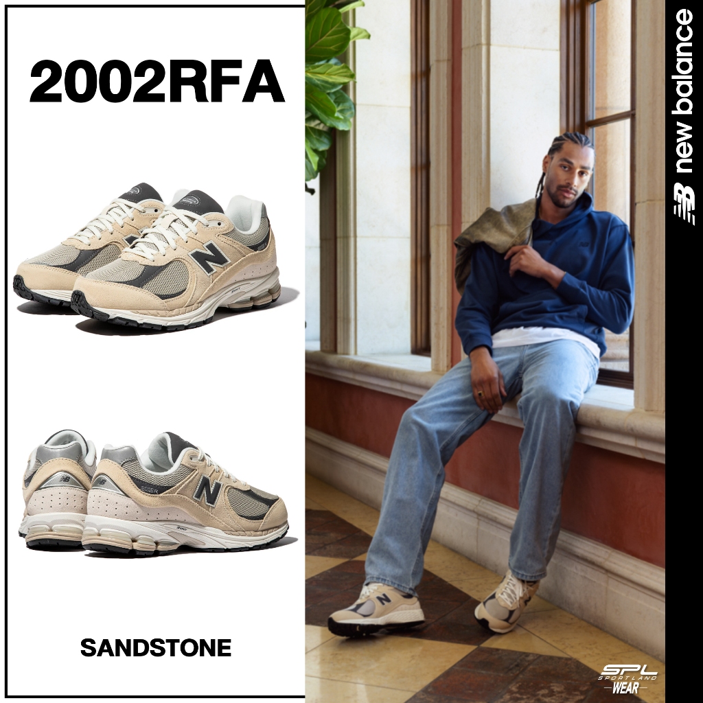 New Balance รองเท้าผ้าใบ รองเท้าลำลอง NB ND M 2002 Sandstone Magnet M2002RFA (5800)
