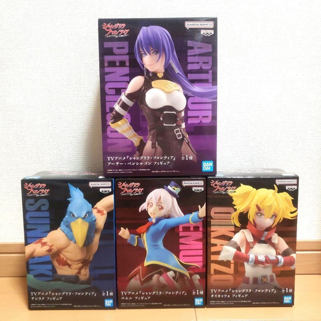 Shangri-La Frontier BANPRESTO DXF Figure เมื่อนักล่าเกมขยะท้าสู้ในเกมเทพ