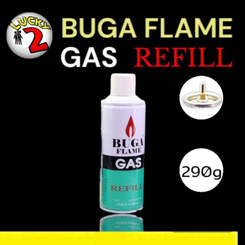 แก๊สเติมไฟแช็ค BUGA FLAME GAS