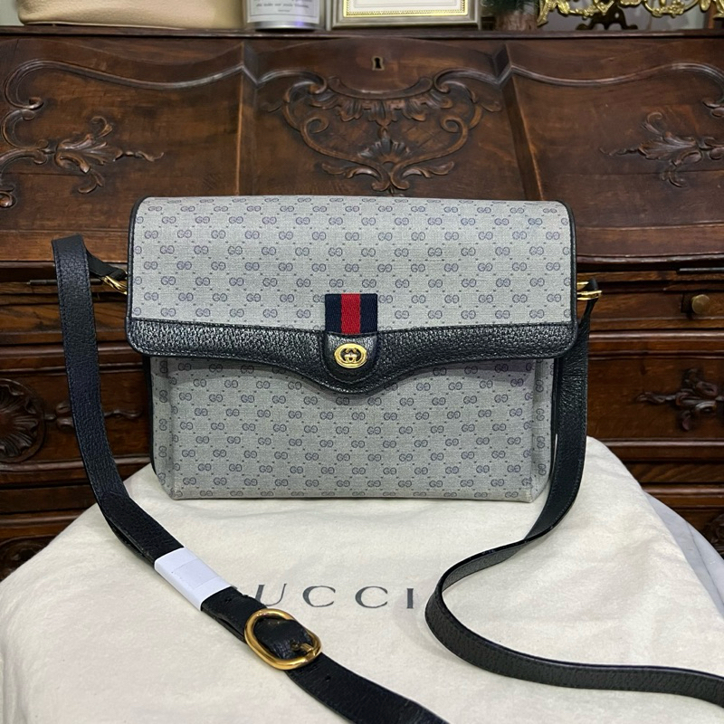 Gucci vintage crossbody bag มือสองของแท้