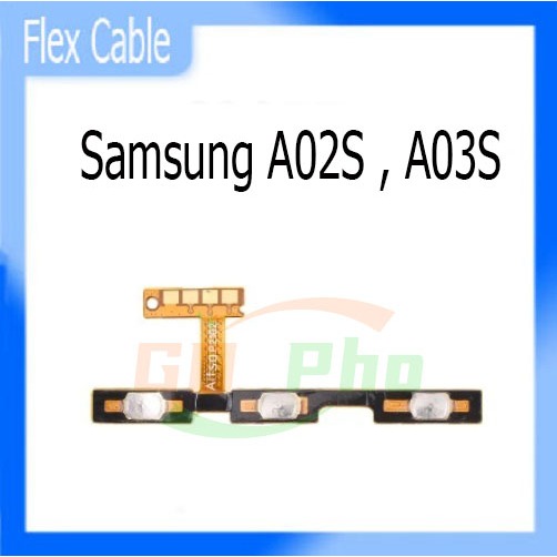 แพรสวิตช์ Samsung A02S , A03S switching สวิทช์เปิดปิดและปุ่มปรับระดับเสียง flex cable for A02S , A03S flex cable