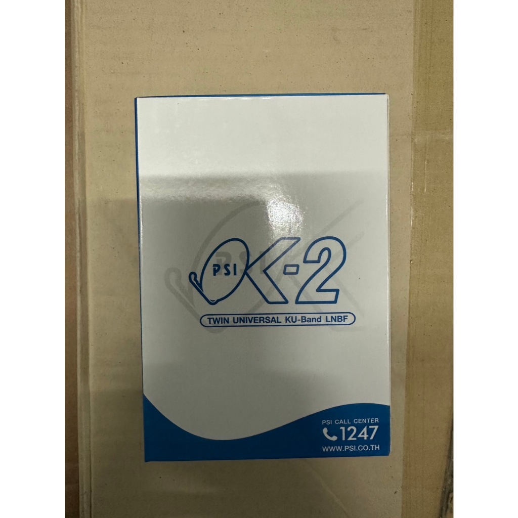 หัวรับสัญญาณ LNB PSI OK2 แบบ 2 ขั้ว รับ thaicom 8