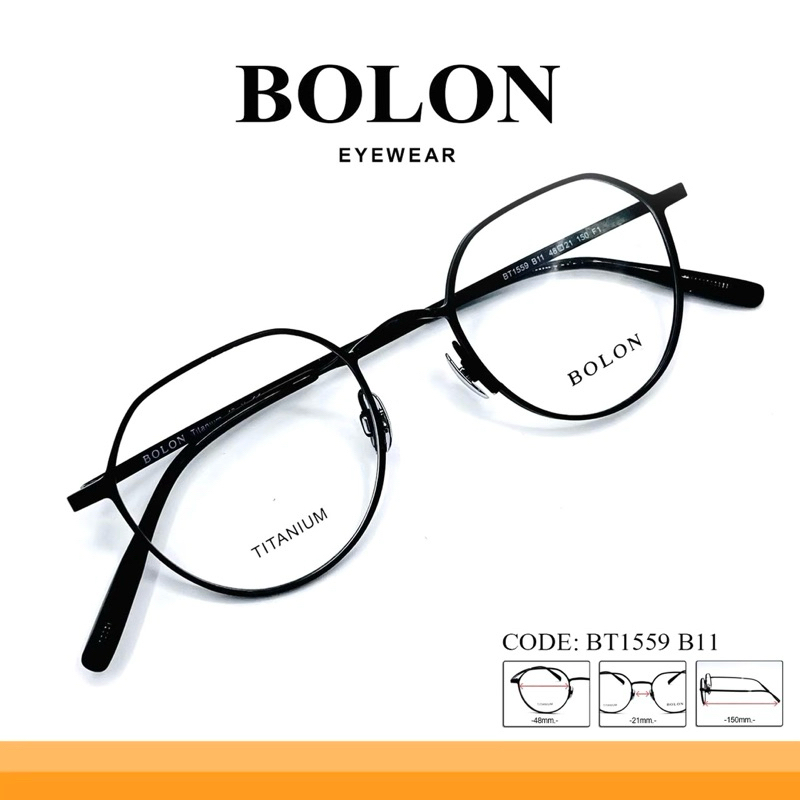 BOLON Titanium กรอบแว่นสายตา รุ่น BT1559 แว่นตา โบลอน