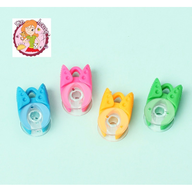 🧸คลิปหนีบกระสวยเย็บผ้า แพ็ค5/10/15 ชิ้น ขนาด 3.2x2.1x1.2 ซม. ใช้ซ้ำได้ คุณภาพสูง สีสันสดใส 🧵