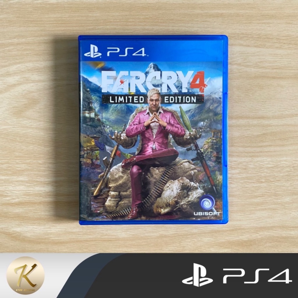 แผ่นเกมส์ PS4 : FarCry 4 (English)📍(แผ่นมือสอง สินค้าพร้อมจัดส่ง)