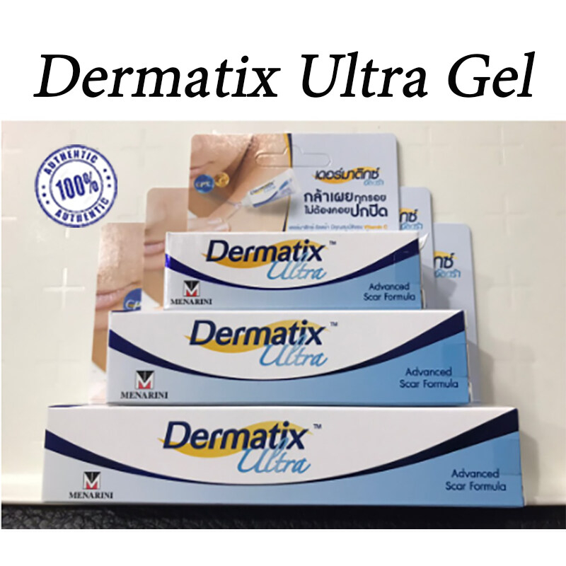 ของแท้ 100% Dermatix Ultra Gel เดอร์มาติกซ์ อัลตร้าเจล เจลลดรอยแผลเป็น ขนาด 5/9/15กรัม เจลลดรอยแผลเป็น