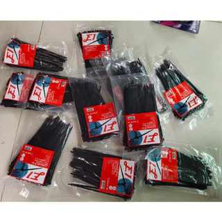 (ห่อละ100เส้น) สายรัด เคเบิ้ลไทร์ รัดสายไฟ ขนาด 6 8 10 12 นิ้ว Cable Tie ผลิตจากไนลอน