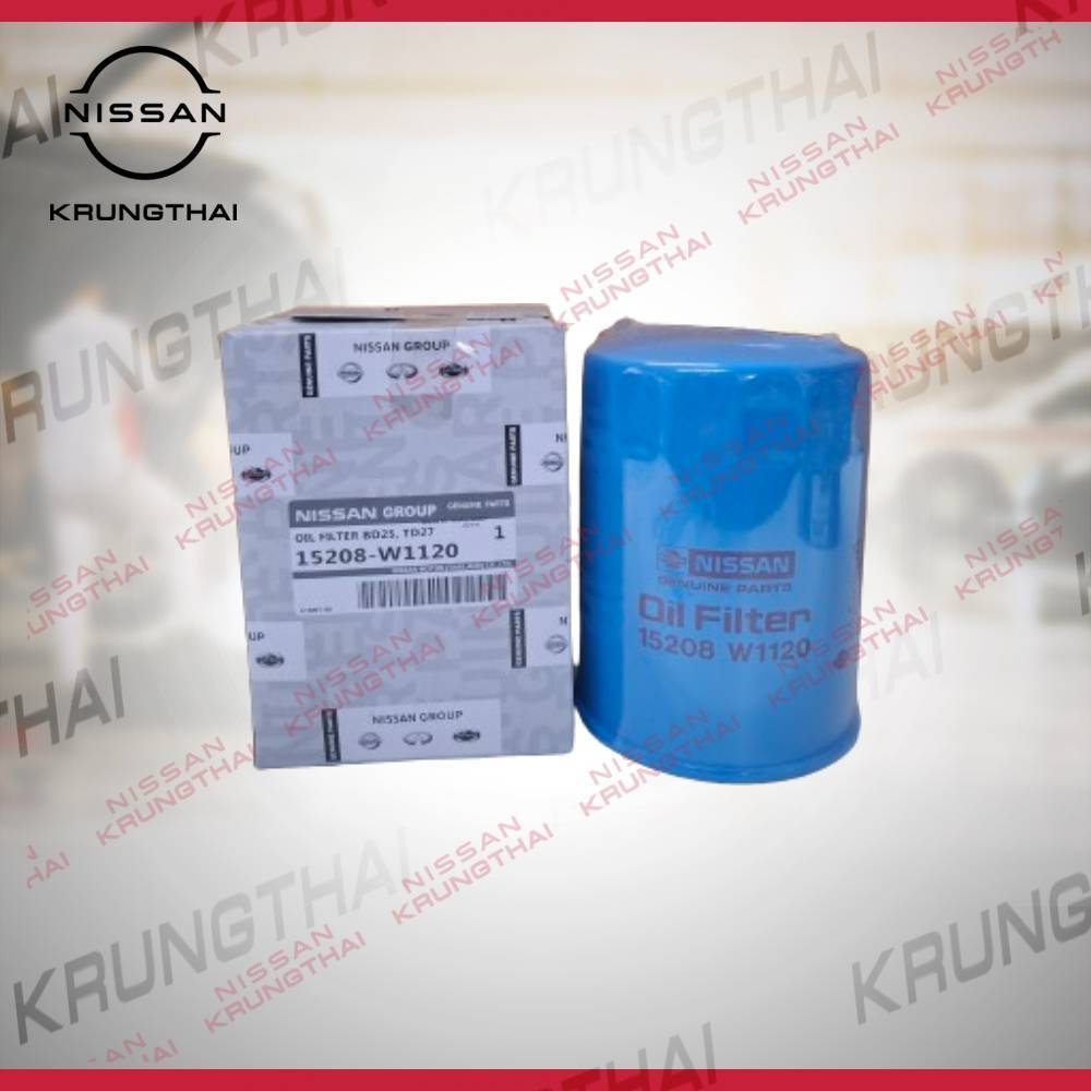 ไส้กรองน้ำมันเครื่อง NISSAN BIGM เครื่องยนต์ TD25 / TD27 / BD25 / SD23 15208-W1120