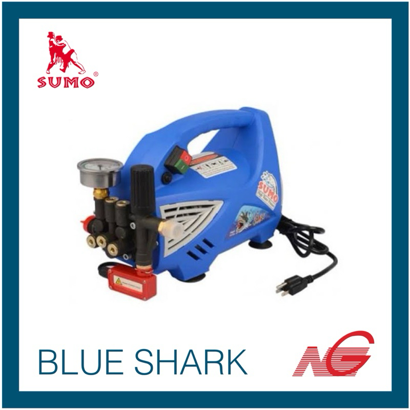 เครื่องฉีดน้ำแรง SUMO รุ่น BLUE SHARK 120 BAR 1500W