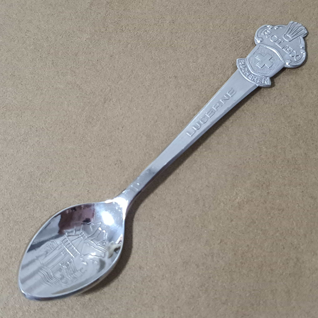 ช้อนเงิน Rolex Bucherer Switzerland ของแท้⚠️สินค้ามือสอง⚠️รบกวนอ่านก่อนนะคะ🙏🙏