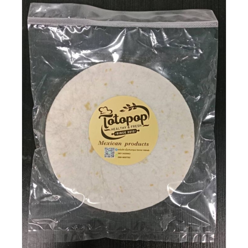 แป้งตอร์ติญ่า​ ขนาด 6 นิ้ว (Flour Tortilla 6 ​Inch​)