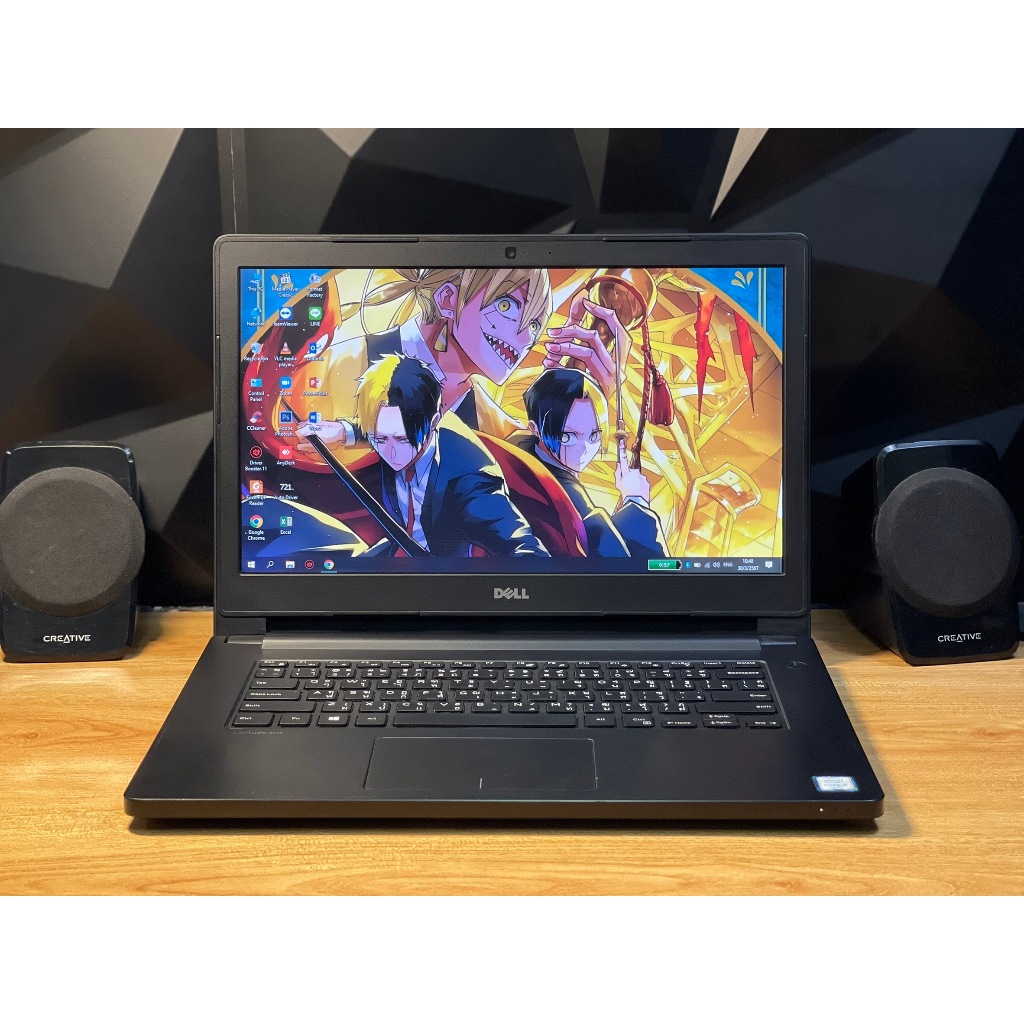 Dell Latitude 3470  สเปก intel Core i5-6200U (gen6)  Ram 8 GB HDD 500  แบตเก็บไฟ มีสายชาร์จให้  Wifi